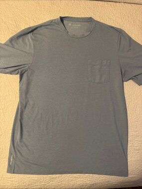 Travis Mathew Light Blue Pocket Tee